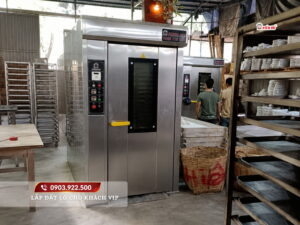 Lắp đặt lò Kiến An 16 khay lần thứ 3 cho khách hàng tại Nha Trang
