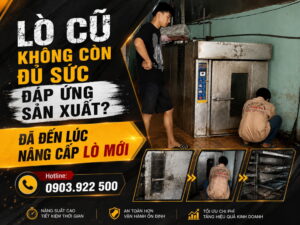 Kiến An thu lò nướng bánh mì cũ – đổi lò xoay mới, trợ giá hấp dẫn
